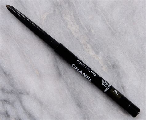 chanel waterproof eyeliner swatches|chanel waterproof eyeliner khaki metal.